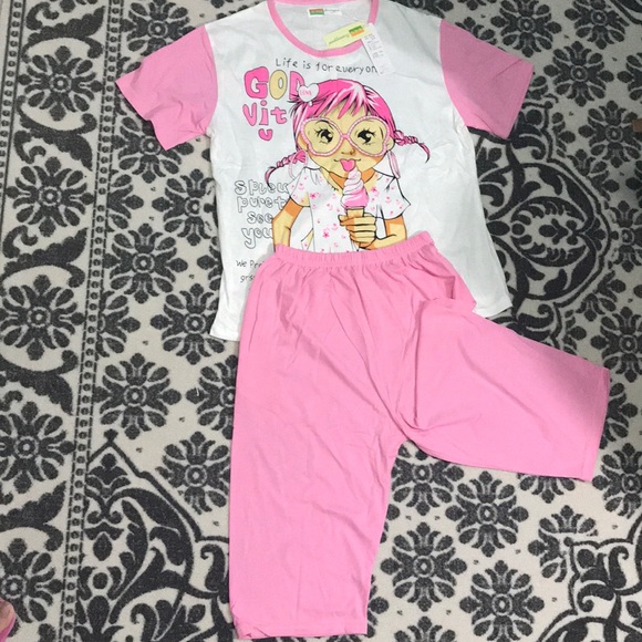 sleep shirt+short - Picture 1 of 1